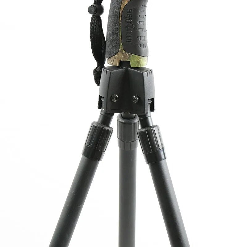 V Shaped Rotating Tripod Telescopic Shooting Stick