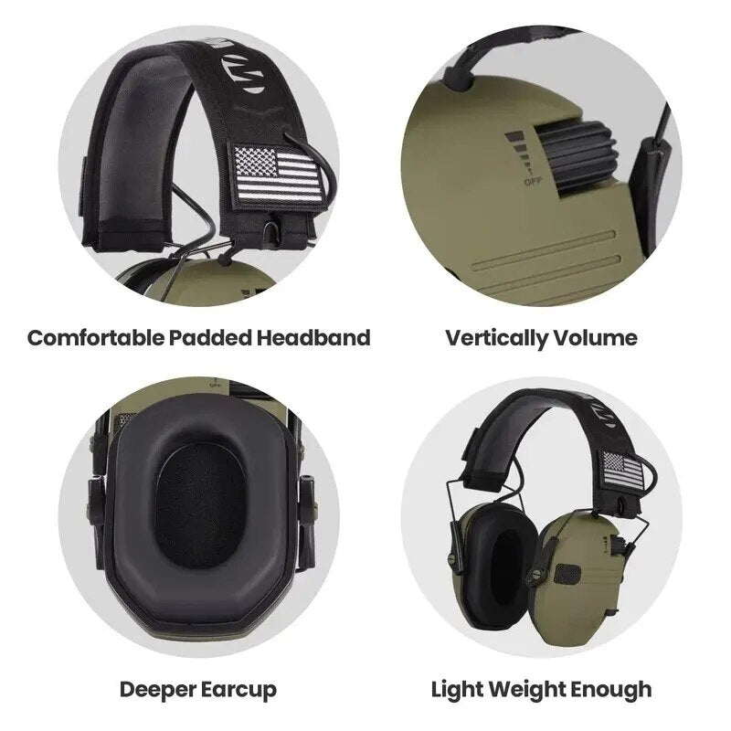 Active Electronic Shooting Headphones