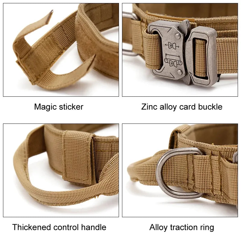 Durable Tactical Dog Collar