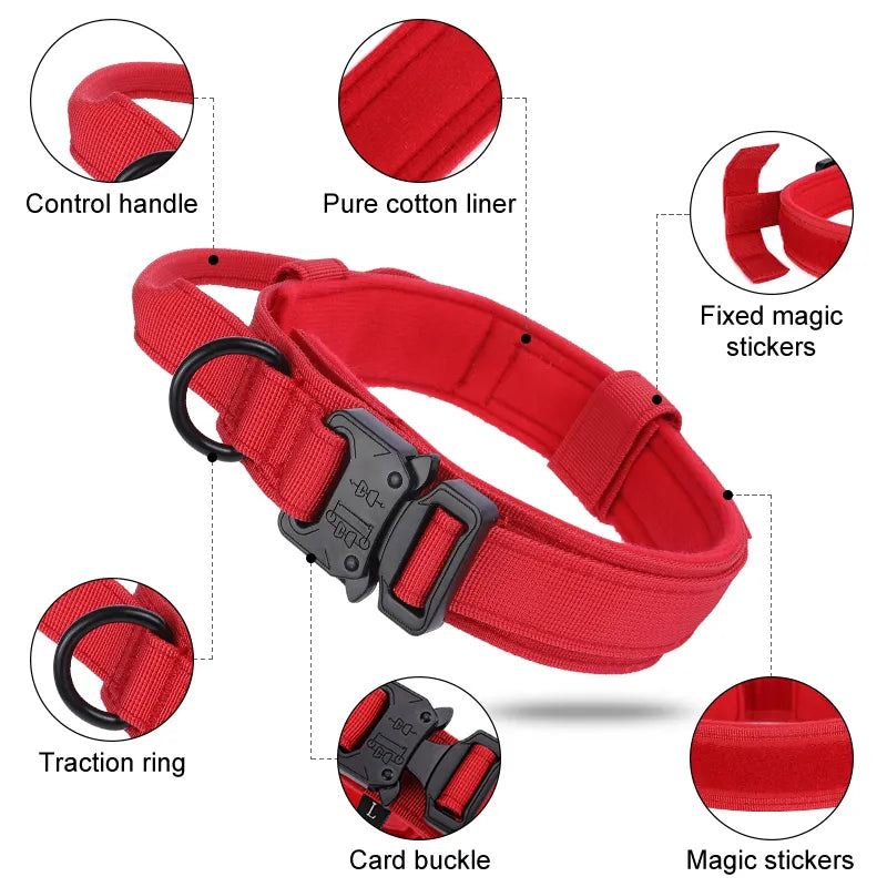 Durable Tactical Dog Collar