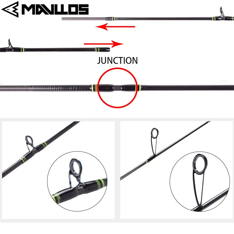 Mavllos DELICACY UL Spinning/Casting Fishing Rod