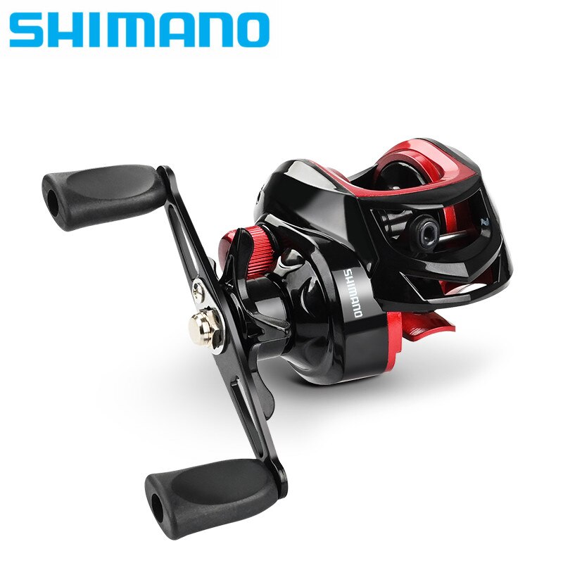 NEW SHIMANO Baitcasting Fishing Reel 6.3:1 Ultra-Linght 200g MAX Drag Power 18LB Long Casting