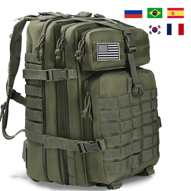 Military Tactical Backpack Men 50L /25L Waterproof Large Capacity Bags For Camping Hunting Trekking