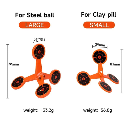 ‘Walk’ Rolling Shooting Target